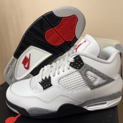 Air Jordan Retro 4 White Cement Size 10 Brand New