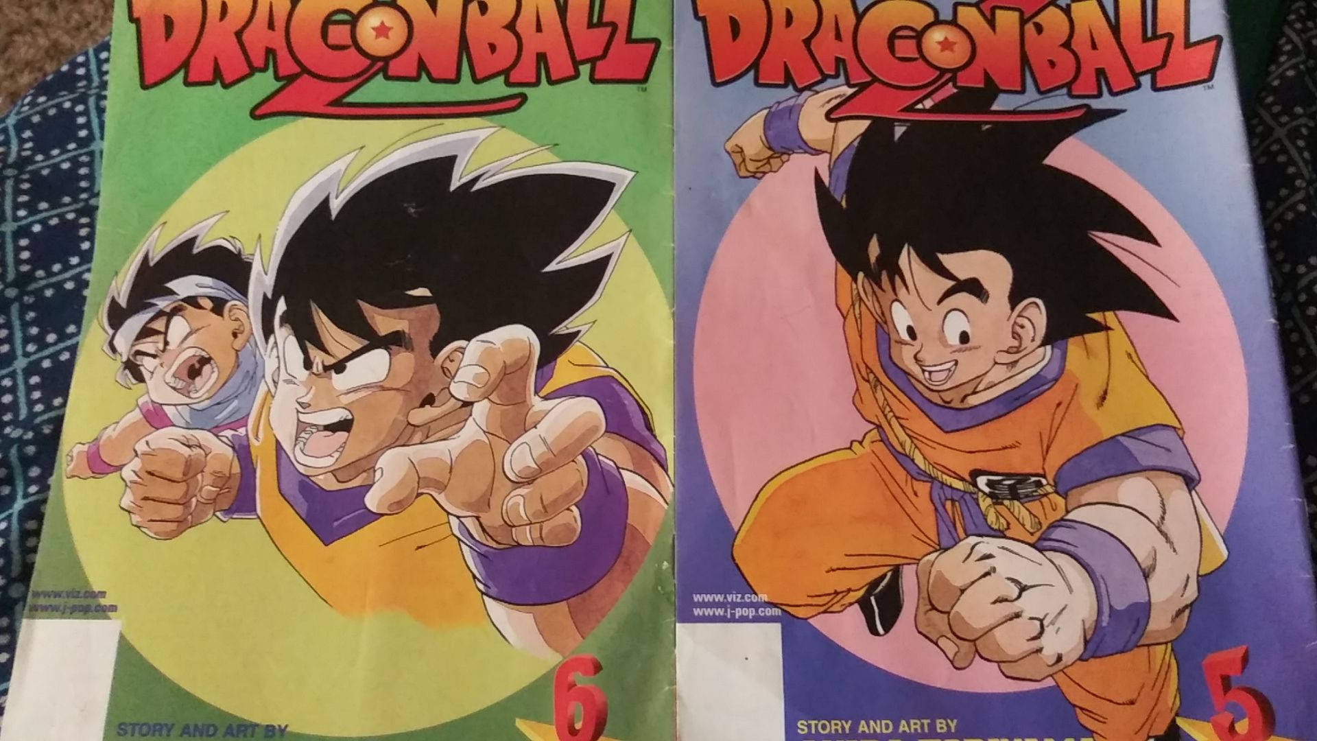 Dragon Ball Z comic's from 1998. Still in fantastic shape.