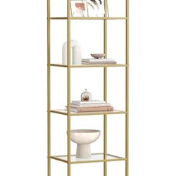 VASAGLE Bookcase, 6-Tier Bookshelf, 