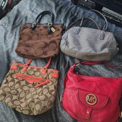 Coach And Michael Kors Purses 