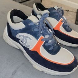 Chanel running sneakers