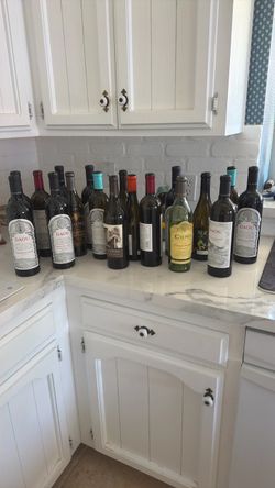 Empty Wine Bottles