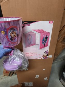 Minnie Mouse Playhouse And Lamp