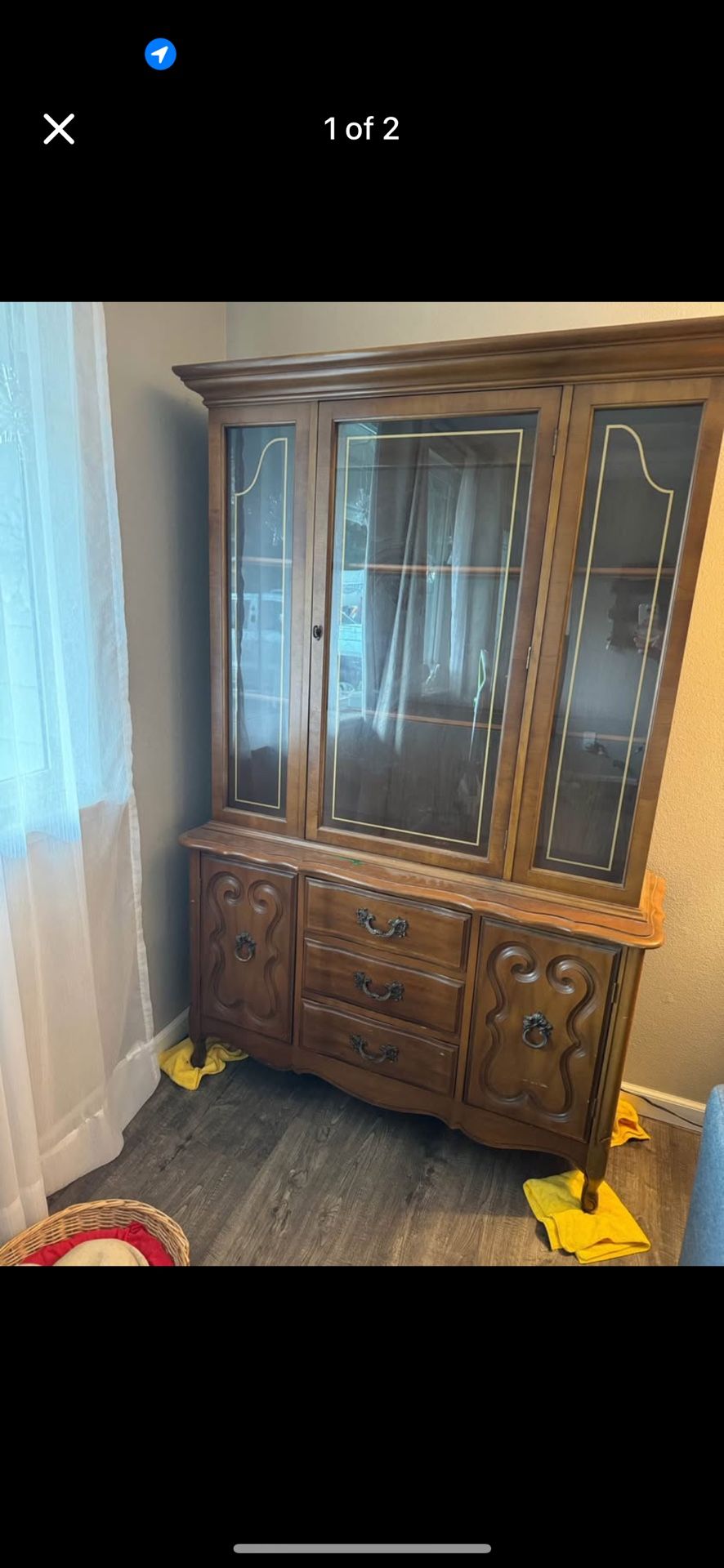 Antique China Cabinet Hurch