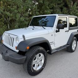 2013 JEEP WRANGLER SPORT 3.6L V6 4WD* AUTOMATIC*ONLY 89K MILES*TRADES  *ONLY 89,000 MILES  *TWO OWNER  CLEAN FLORIDA TITLE  CLEAN CARFAX  BANK FINANCI