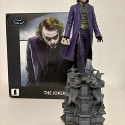 Iron Studios Dark Knight DC Joker 1:10 scale statue 