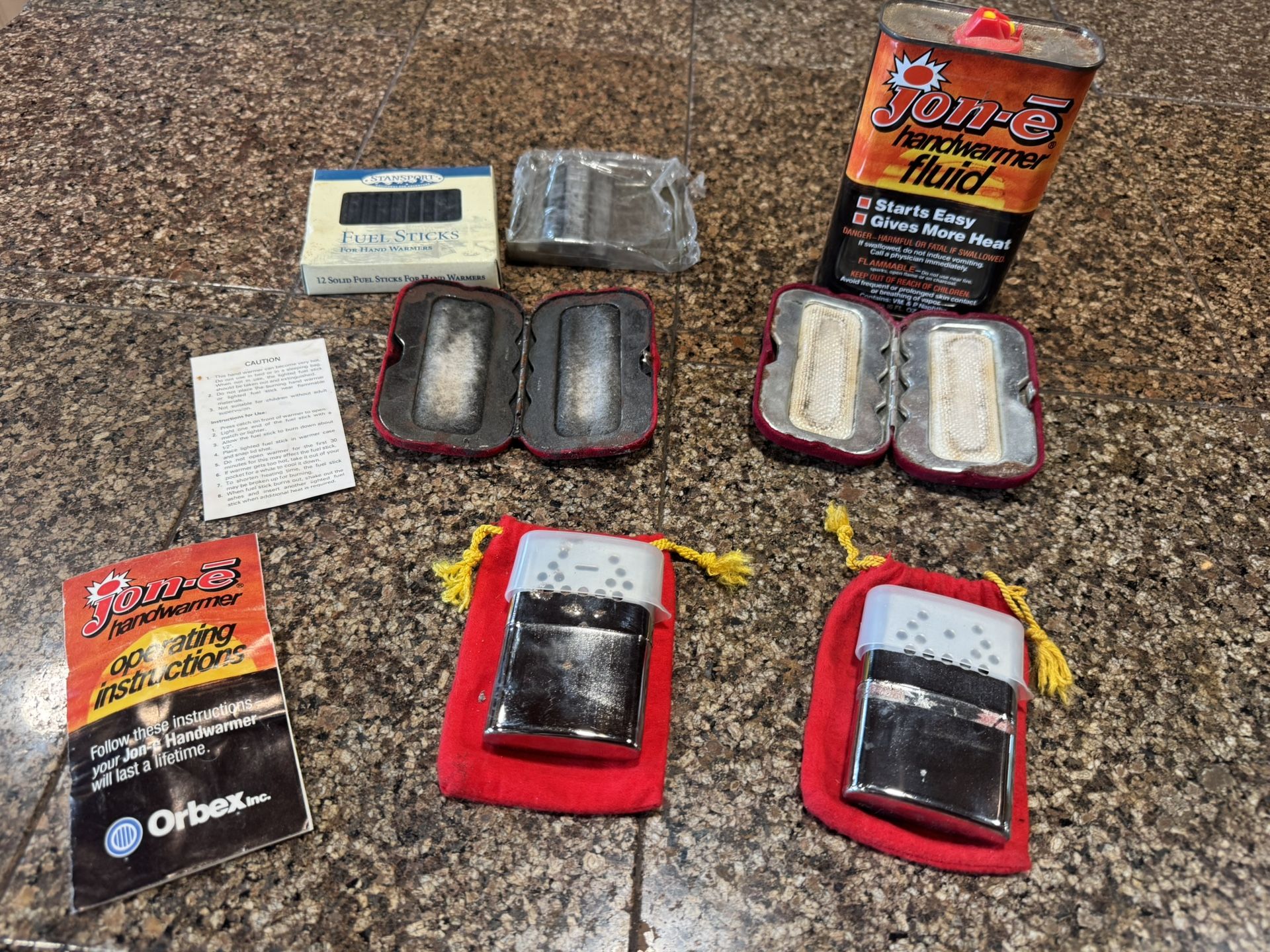 4 Vintage Hand Warmers