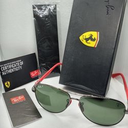 Men's Ray Ban "Ferrari Edition" Sunglasses 