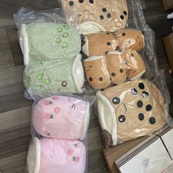 Boba plushies