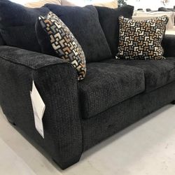 Brand New 💥  Continuing Discount/  Dark Color Loveseat 