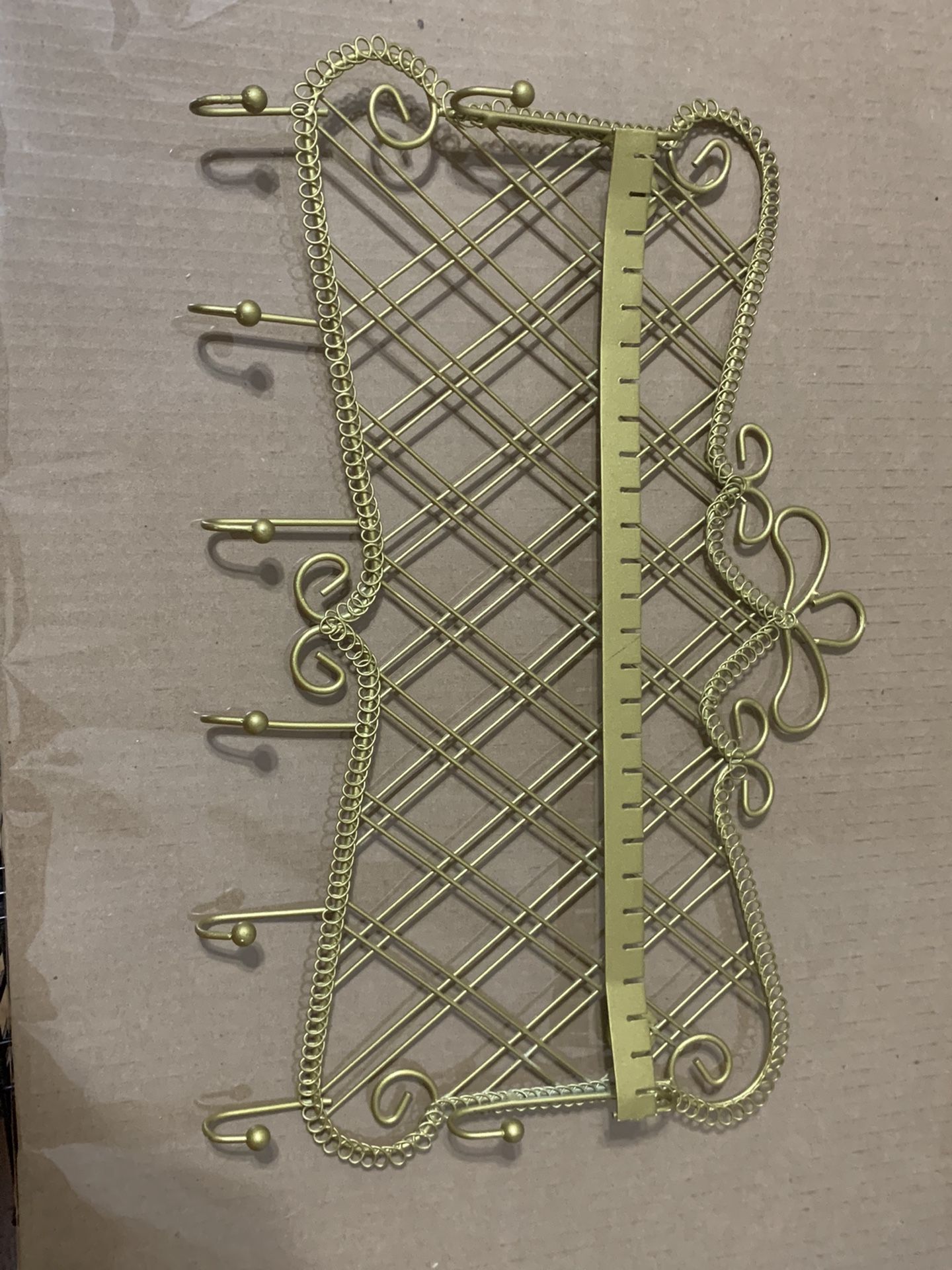 Gold Jewelry Hanger 