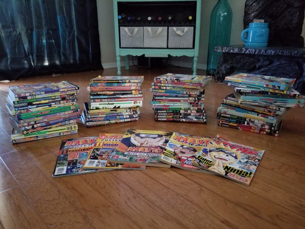Shonen Jump anime manga magazines