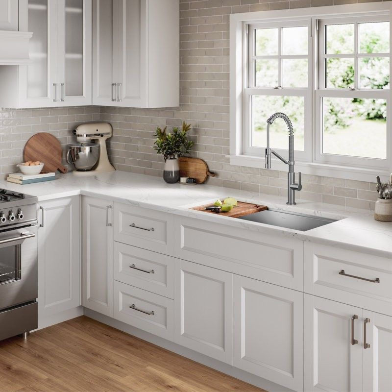 Kraus Kore 36" L undermount Workstation 16 Gauge Stainless Steel Sink