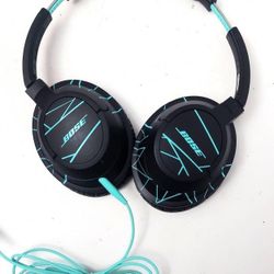 Bose SoundTrue Headphones Around-Ear Style, Black/Mint