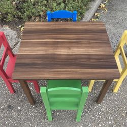 Kids Table And Chairs