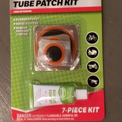 Slime Tube Tire Patch Kit 7 Piece

