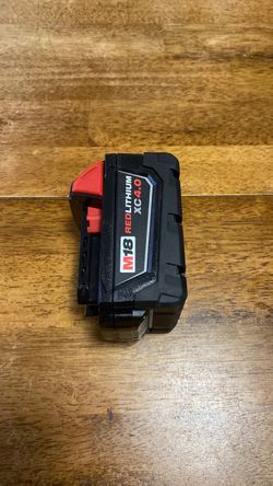 Milwaukee M18 RedLithium XC4.0 Battery