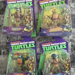 TMNT Teenage Mutant Ninja Turtles 2012 Nickelodeon LOT OF 4 Sealed