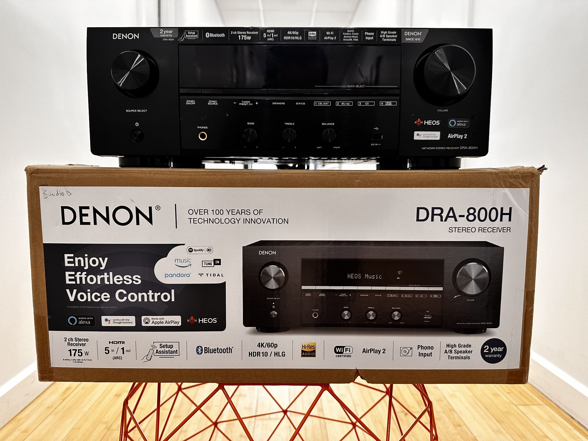 Denon DRA-800H Home Theater Stereo Receiver