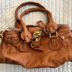 Chloe Paddington Brown Leather Purse