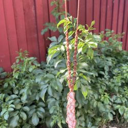 Handmade Amethyst Crystal MacrameNecklace