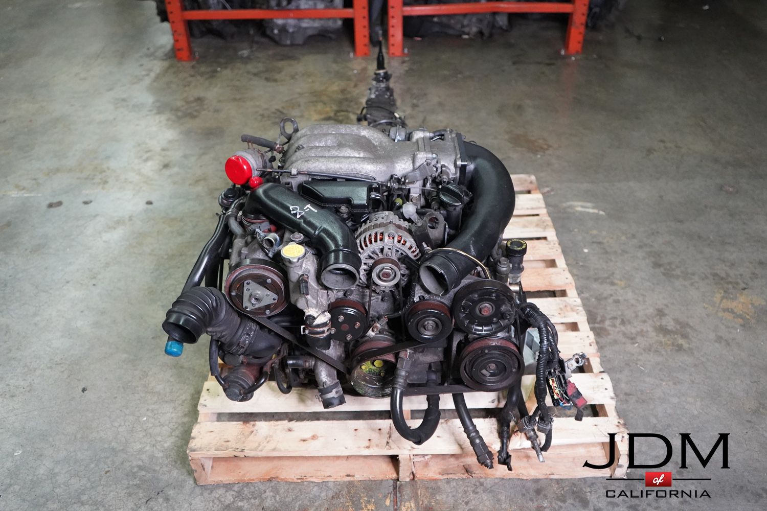 JDM 13BTT Engine With Manual Transmission 13B Mazda RX-7 Fd