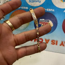 14k Bracelet