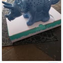  Blue. Dinosaur light.  New