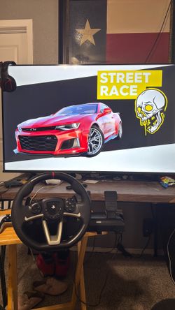 Racing steering wheel