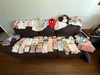 Girl cloths size 3 months to 12 months