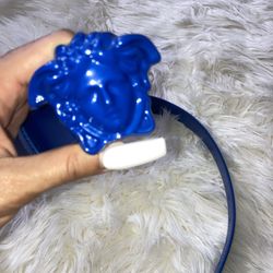 Versace • Belt • Size 28 • Blue