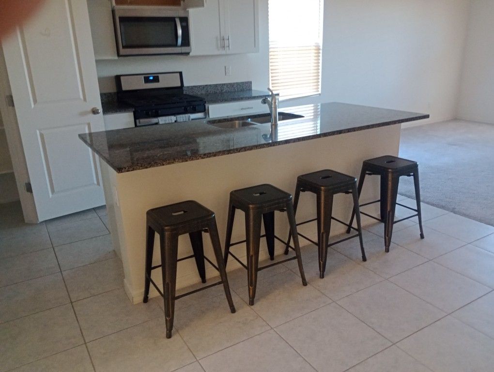 Set Of Four Bar Stools  $20 A piece Or $60 For All Four 