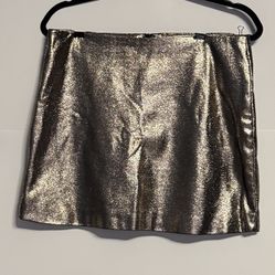 Forever 21 Rose gold Skirt Size L 