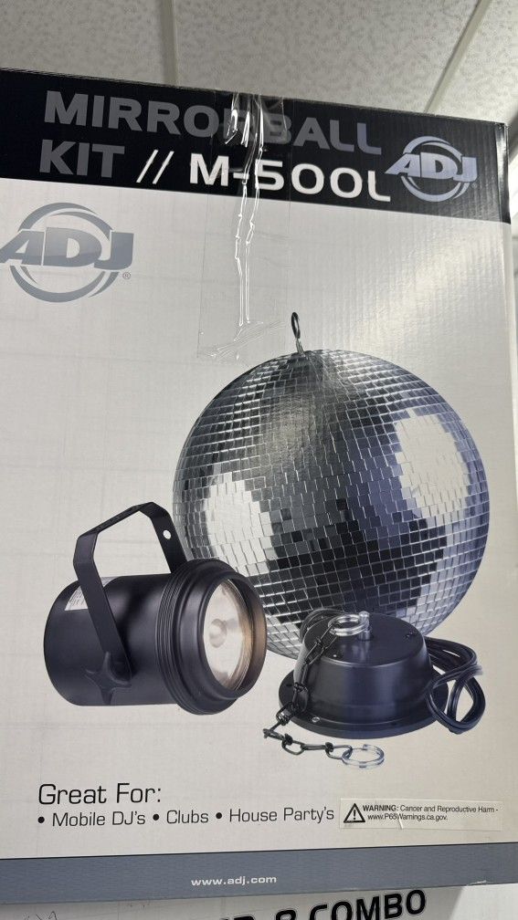 Adj Mirrorball Kit