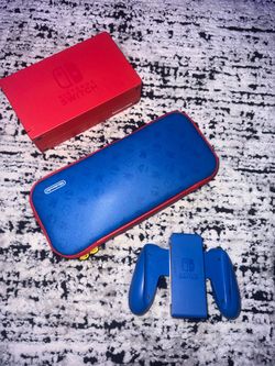 Nintendo switch Mario red and blue edition