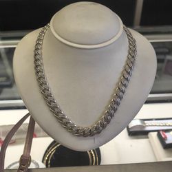 Sterling Silver Necklace 121.8 Grams 24 Long Layaway Available 10%dwon If You Interested Please Make Sure You Ask For Maribel Thank You 