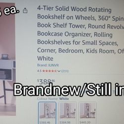 INUVR Spiral bookcase (White)