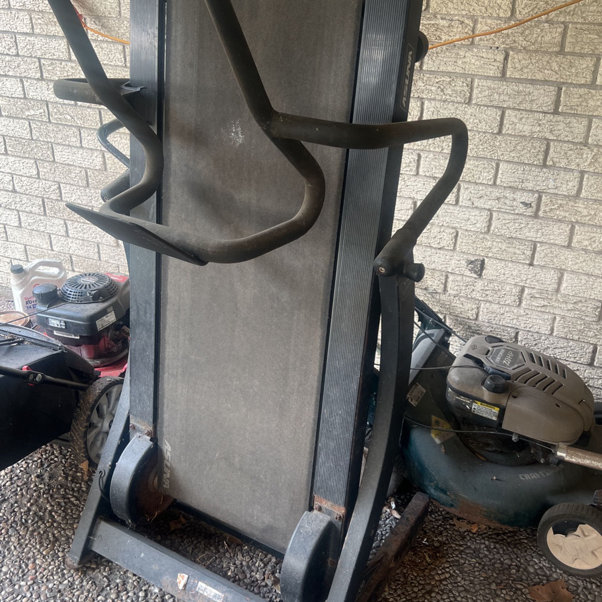 Squat Rack/bench Press With Pulley, Thread Mill, Home Gym