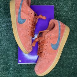 NEW Nike SB Dunk Low Pro 'Burnt Sunrise' Men’s Size 8 HF3704-800