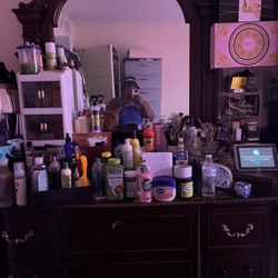 Dresser, Mirror And Night Stand