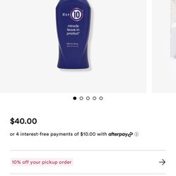 It’s A 10 Leave In Conditioner