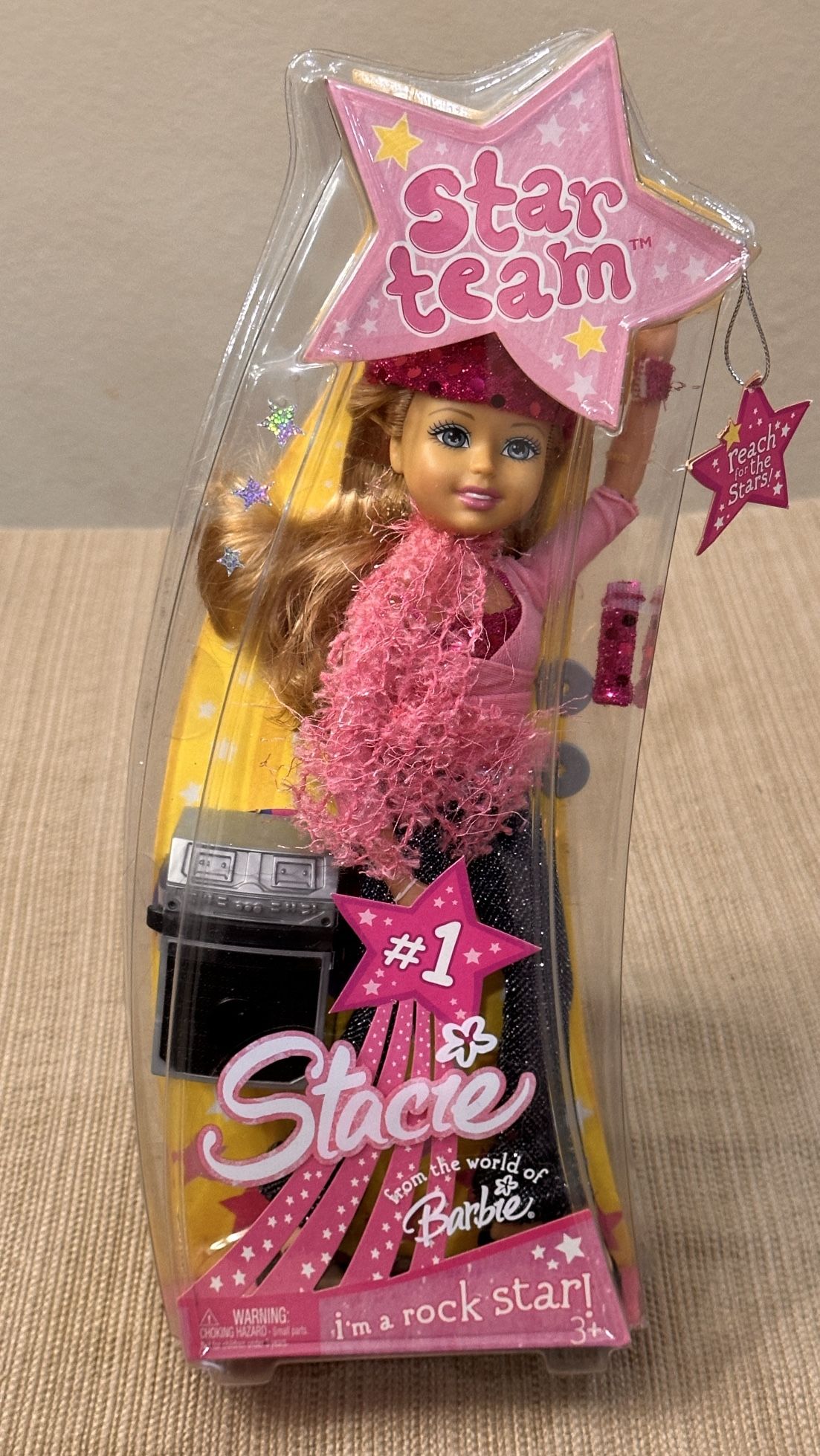 Vintage Barbie Star Team Stacie Rock Star (2005) 