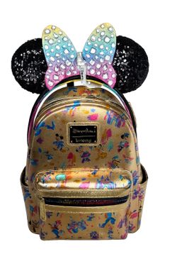 Disney parks loungefly and Minnie ears