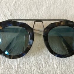 unisex fashion round sunglasses