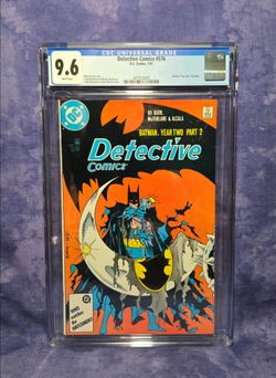 Detective Comics #576, 1987 CGC 9.6 WP Batman Year Two