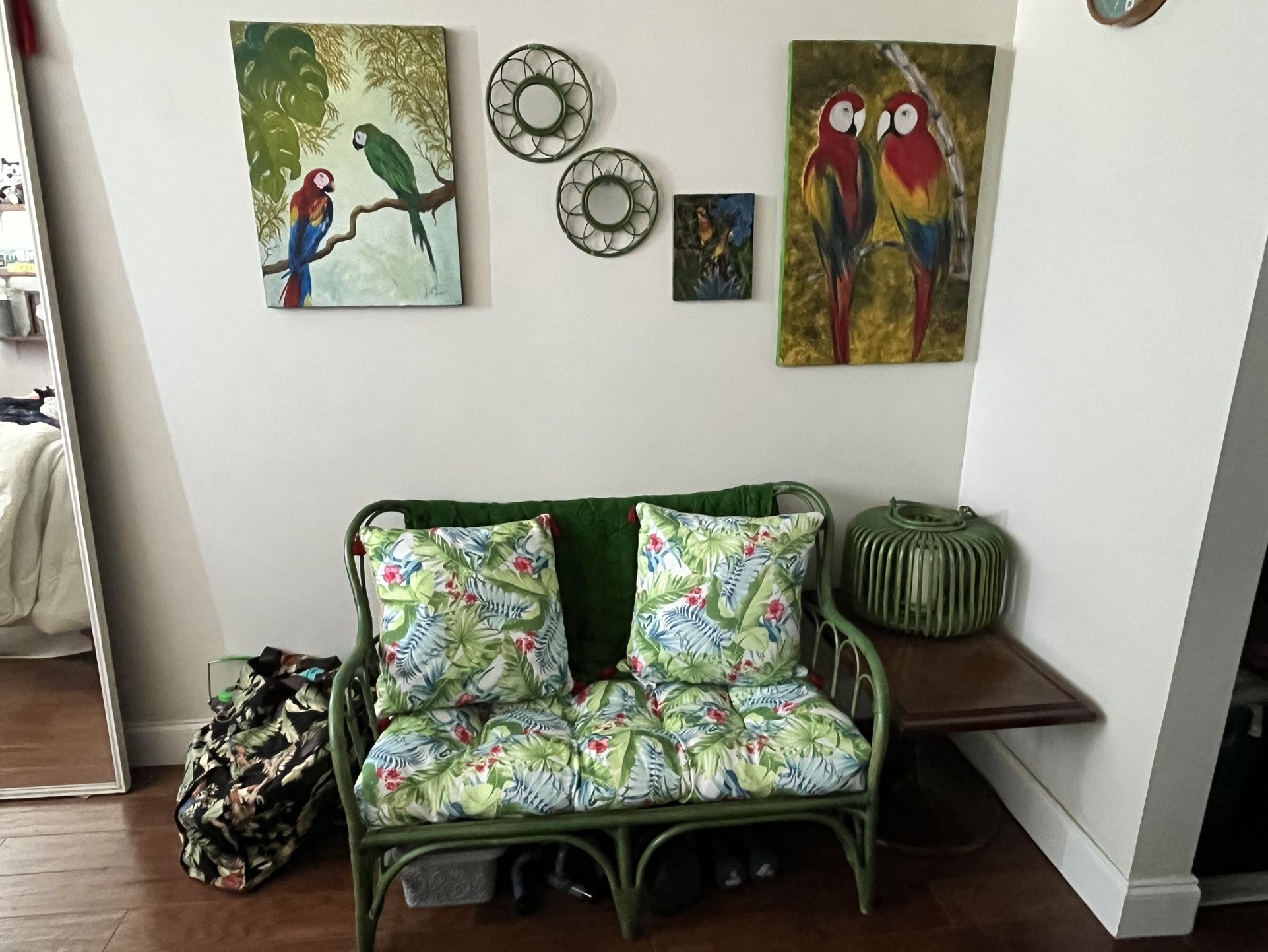 Rattan Love Seat Indoor/Outdoor Furniture