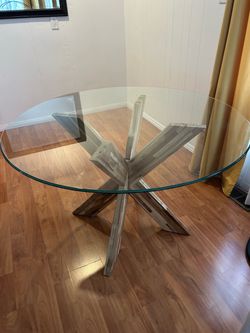 Glass table