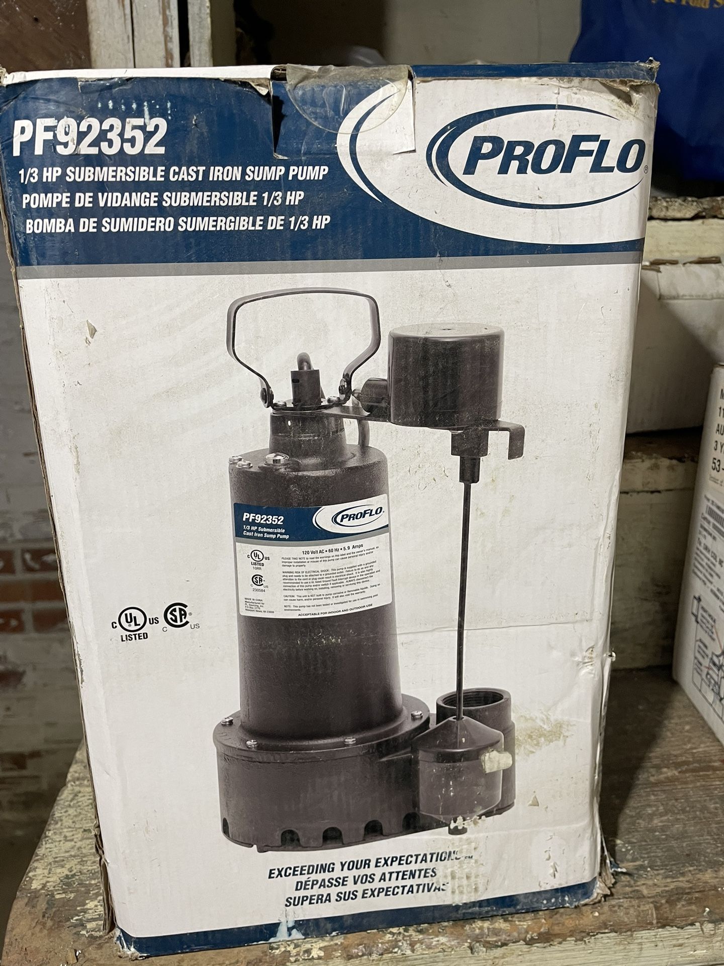 Pro Flow Sump Pump