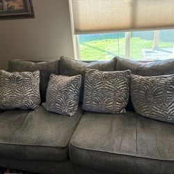 Couch and  Love Seat Set