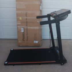 Portable Walking Treadmill for Home Office-Compact Mini Treadmill with 12 HIIT Modes, Walking Jogging Machine with 2.5HP, LED Display.